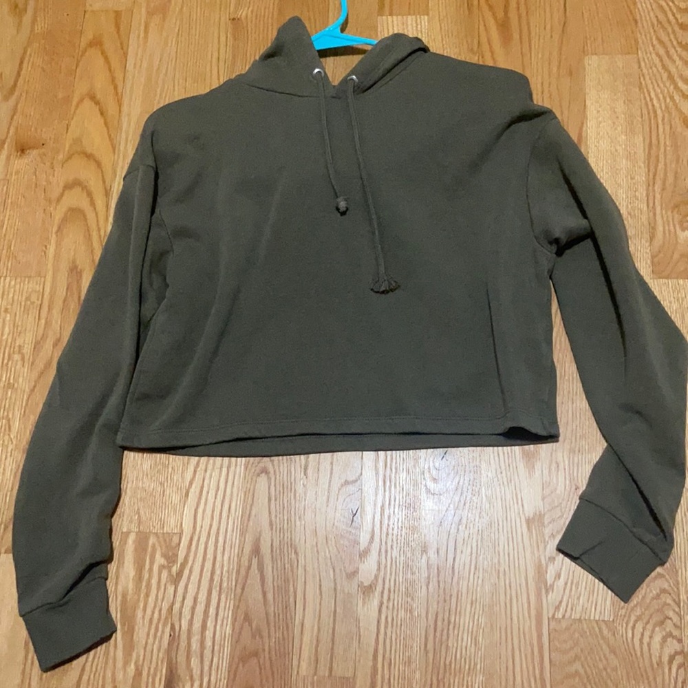 Cropped hoodie from h&m